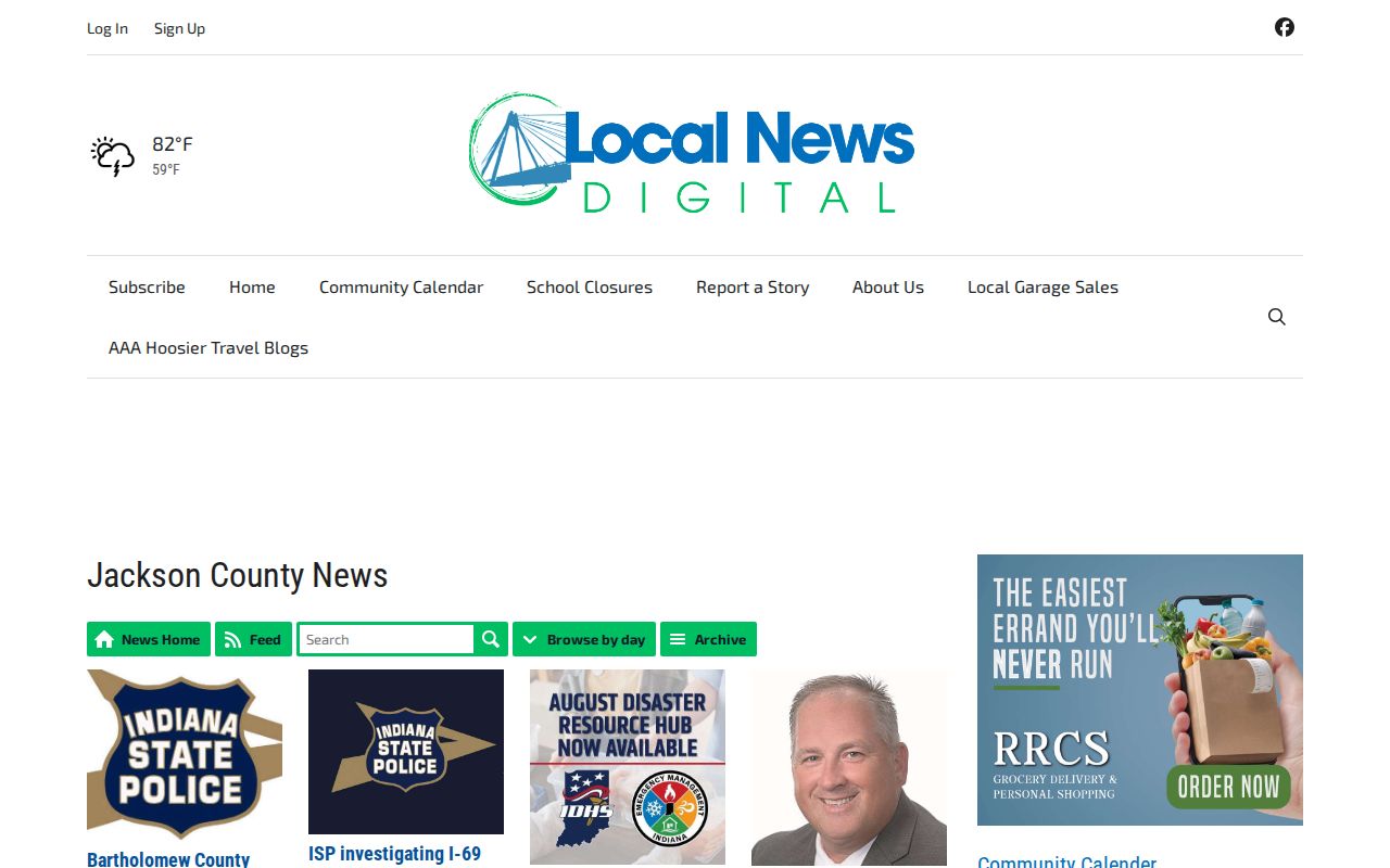 Local News Digital Jackson County arrest-news section